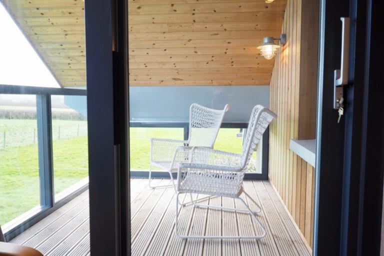 The Lodge - Master bedroom balcony