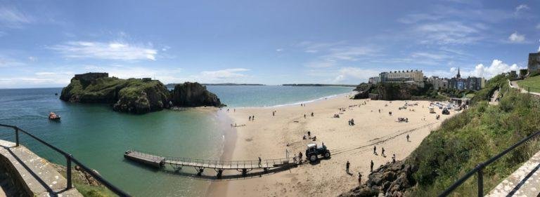 Tenby Castle Beach