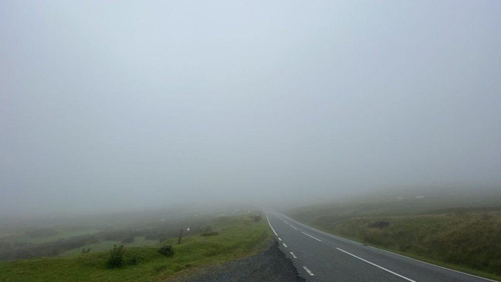 Low cloud on Preseli Hills