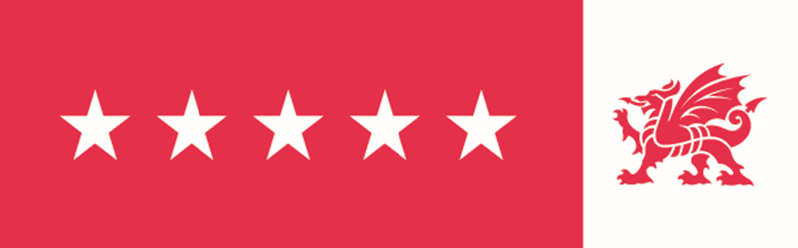 Visit Wales 5 star LAND logo